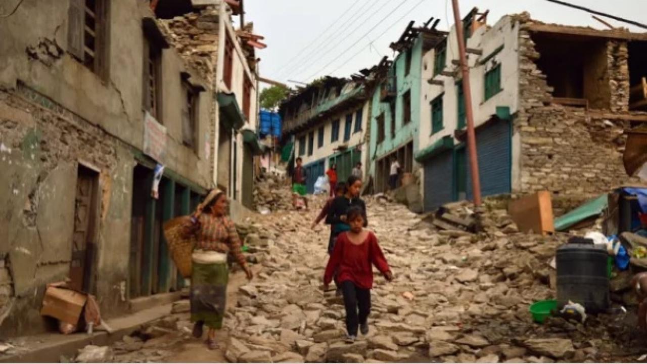 Nepal earthquake damage