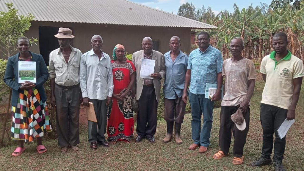 research team in Kenya